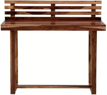 Woodmarwar Sheesham Wood Writing Study Desk for Adults & Students | Solid Wood Laptop Computer Table Without Storage for Home & Office