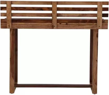 Woodmarwar Sheesham Wood Writing Study Desk for Adults & Students | Solid Wood Laptop Computer Table Without Storage for Home & Office